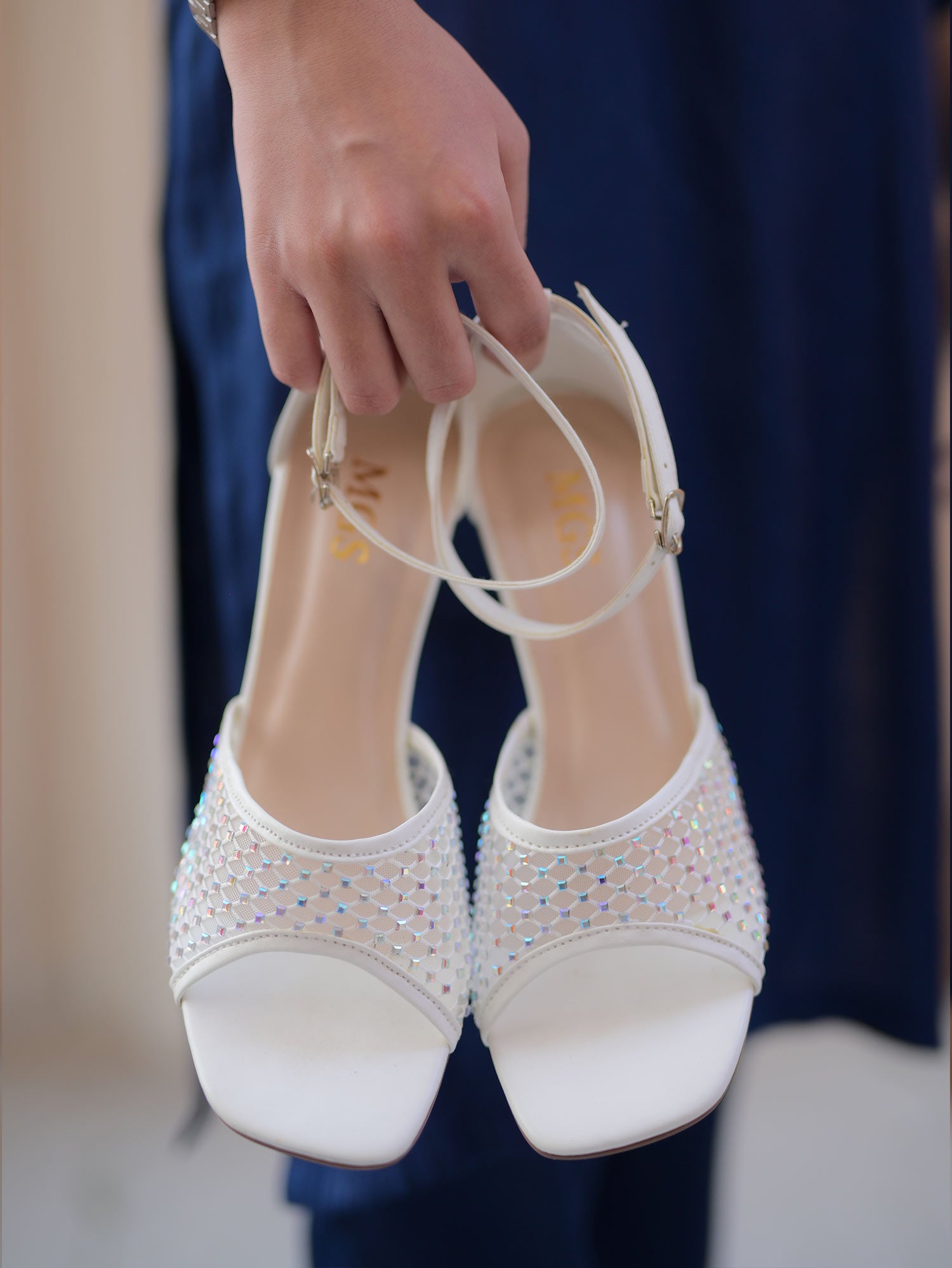 Celeste — Prism Glow Heels